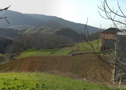 Vista desde la aldea de Queizadoiro en Triacastela